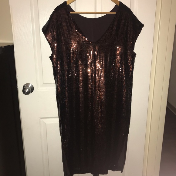 NWT Maeve Kara Sequined Mini Dress L - Picture 6 of 10